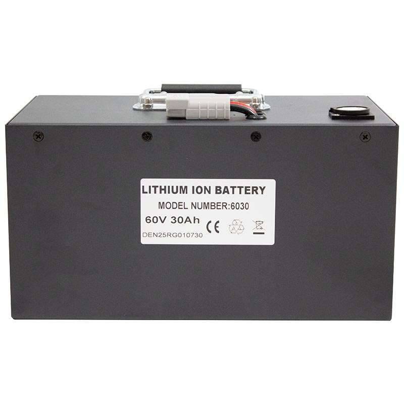 Akku Li-Io. 60 V 30 Ah Anderson Stecker inkl. Ladegerät 5A rund 3-Polig