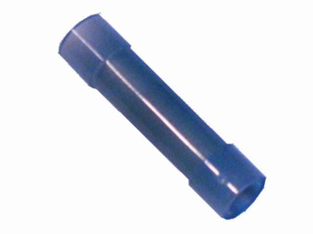 1,5mm²-2,5mm² NYLON (PA) Stoßverbinder BLAU (100 Stück)