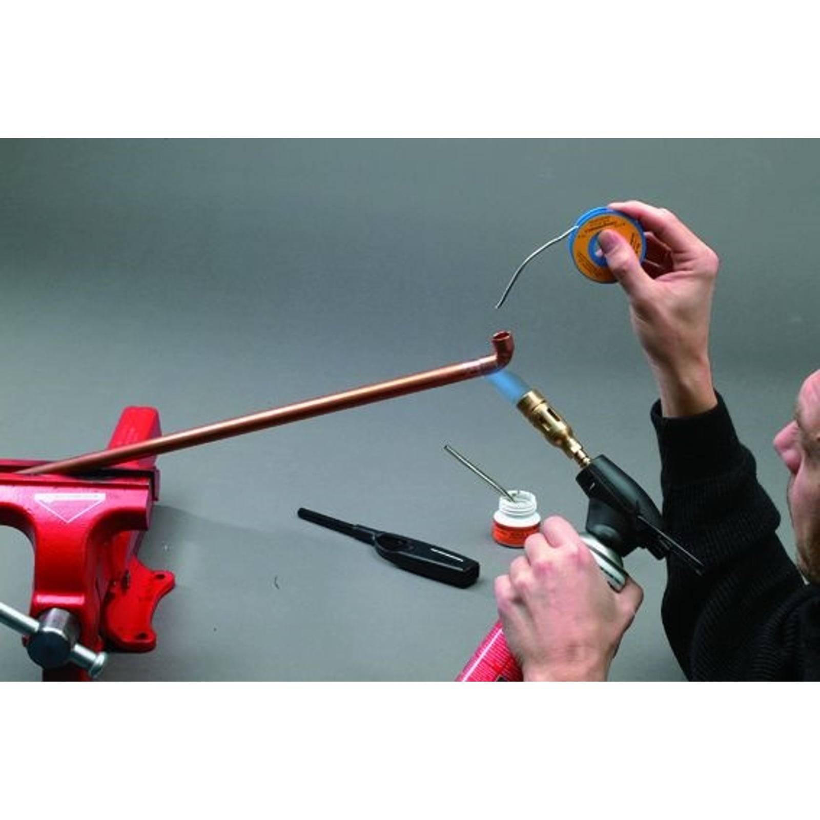 Rothenberger Industrial Hochleistungs-Lötbrenner Set ROFIRE inkl. Multigas 600 ml mit Standfuß - 1500005598