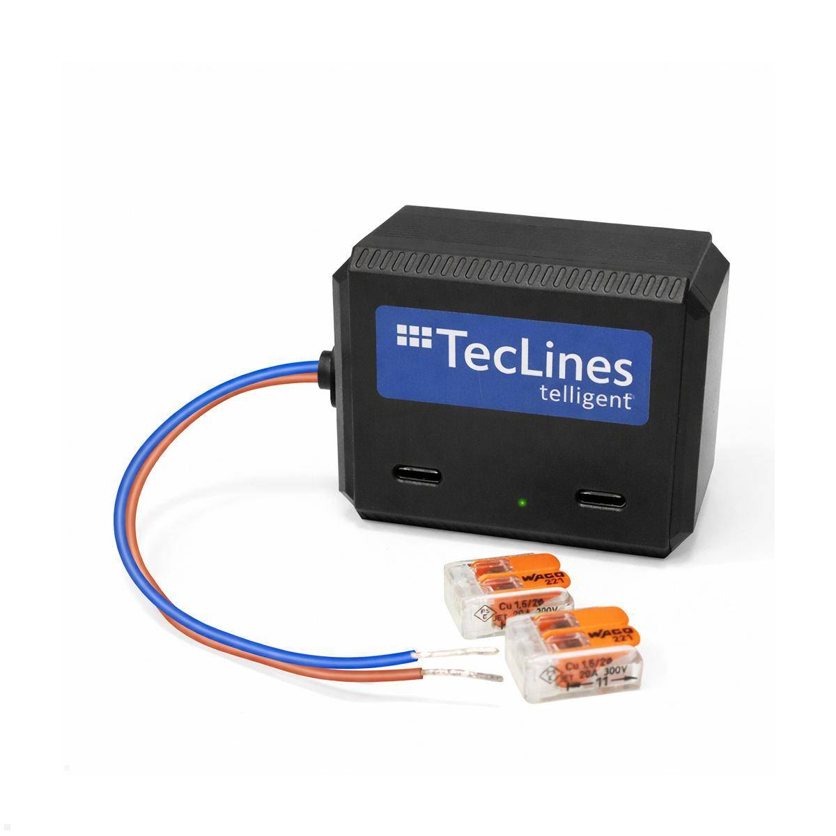 TecLines TNT006 Wandeinbau dual USB-C Tablet Unterputz Netzteil 60W Leistung 60