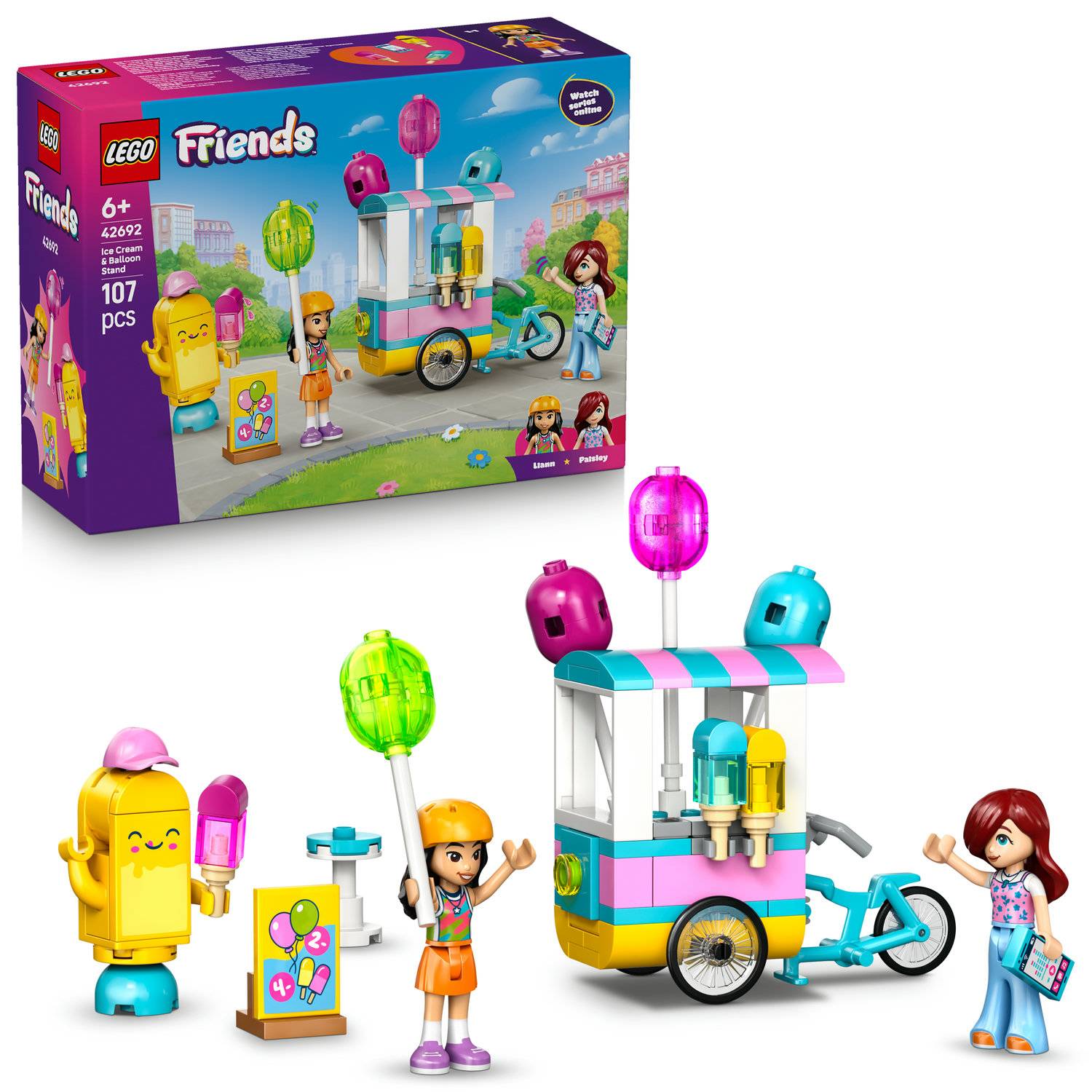 LEGO 42692 Friends - Eis- und Luftballonstand