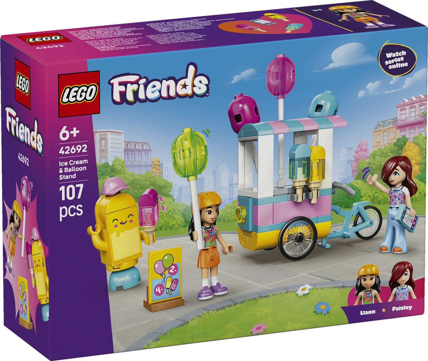 LEGO 42692 Friends - Eis- und Luftballonstand