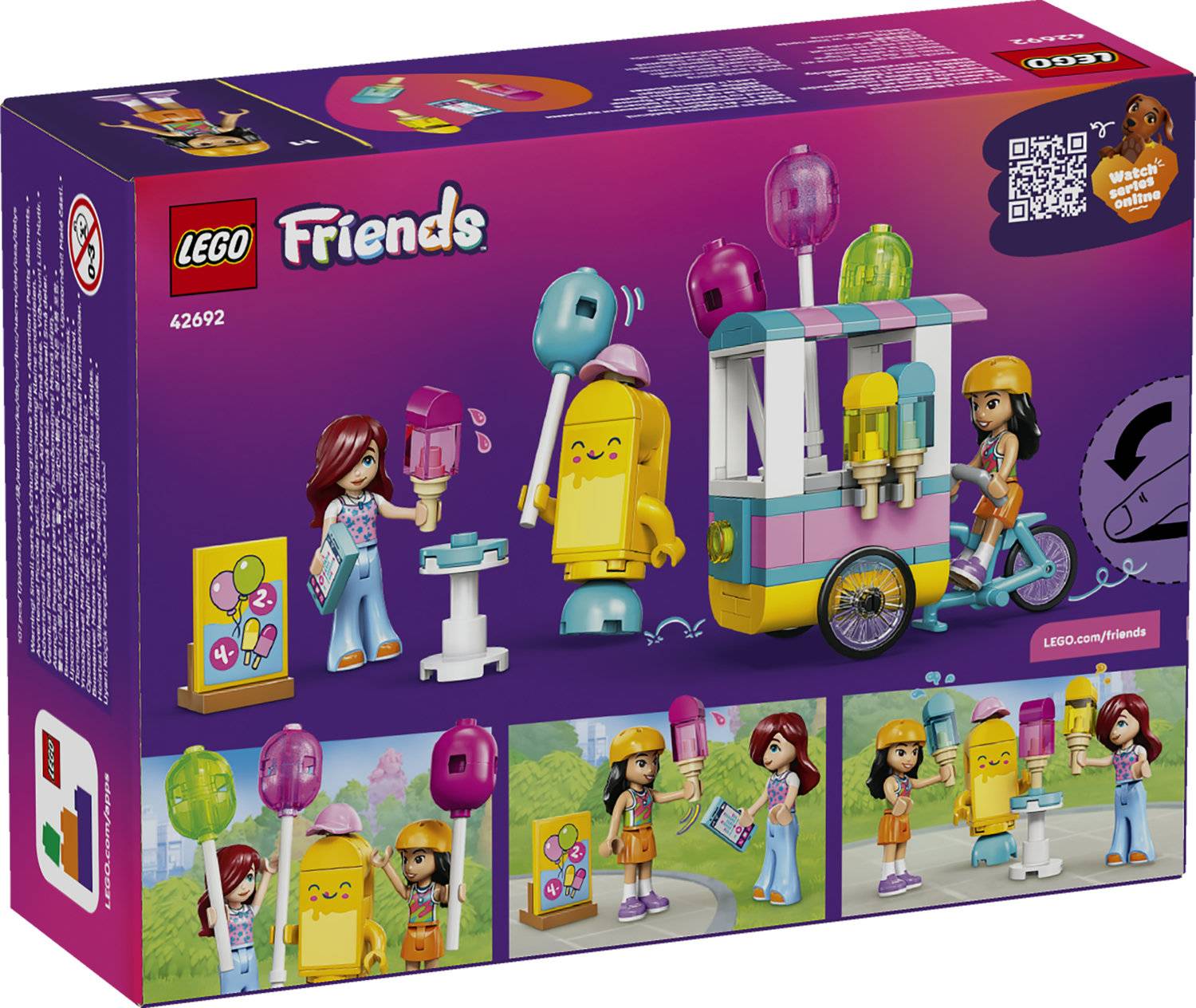 LEGO 42692 Friends - Eis- und Luftballonstand