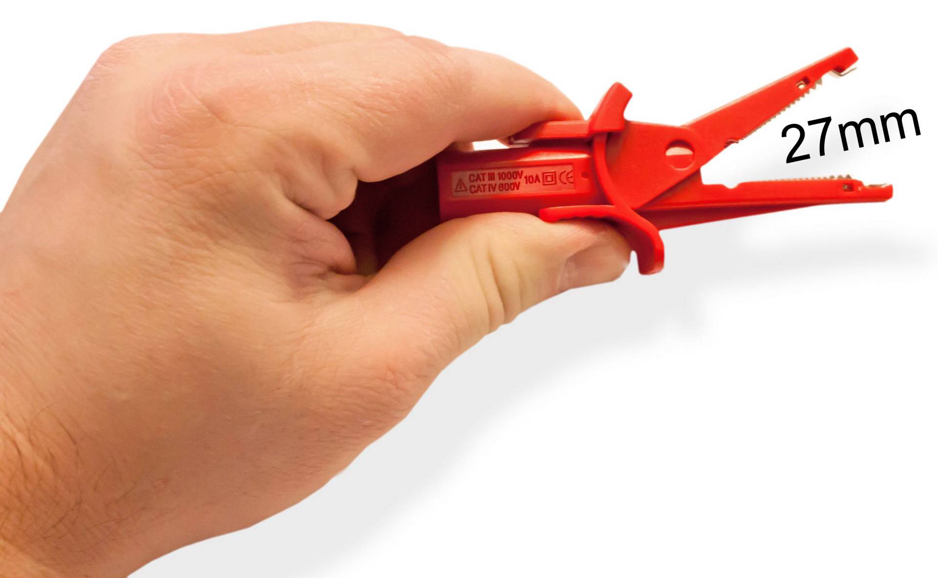 PEAKTECH Krokodilklemmen-Set P 7015, für Digital Multimeter