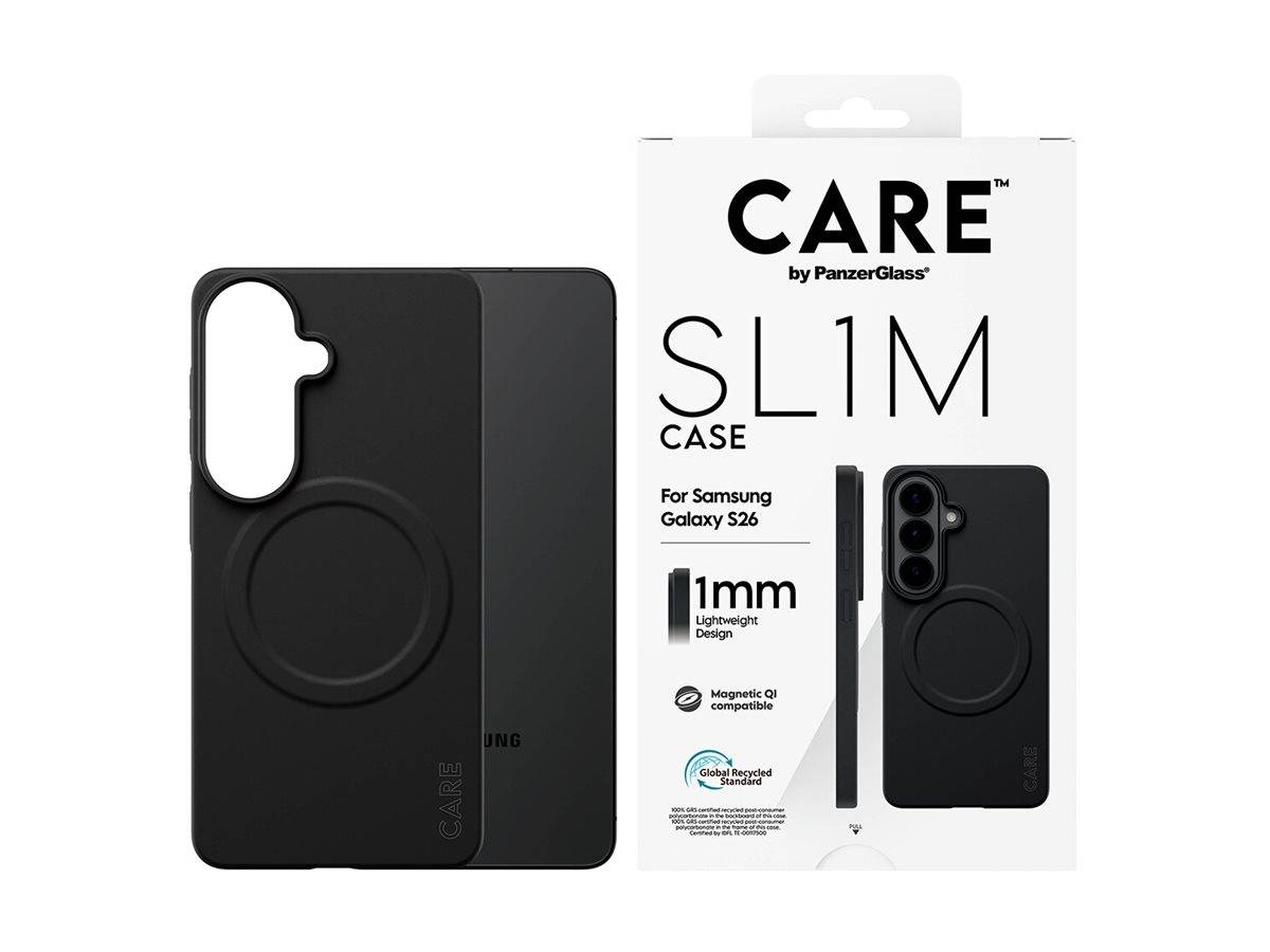 PanzerGlass CARE by PanzerGlass SL1M - Hintere Abdeckungfür Mobiltelefon - Qi -