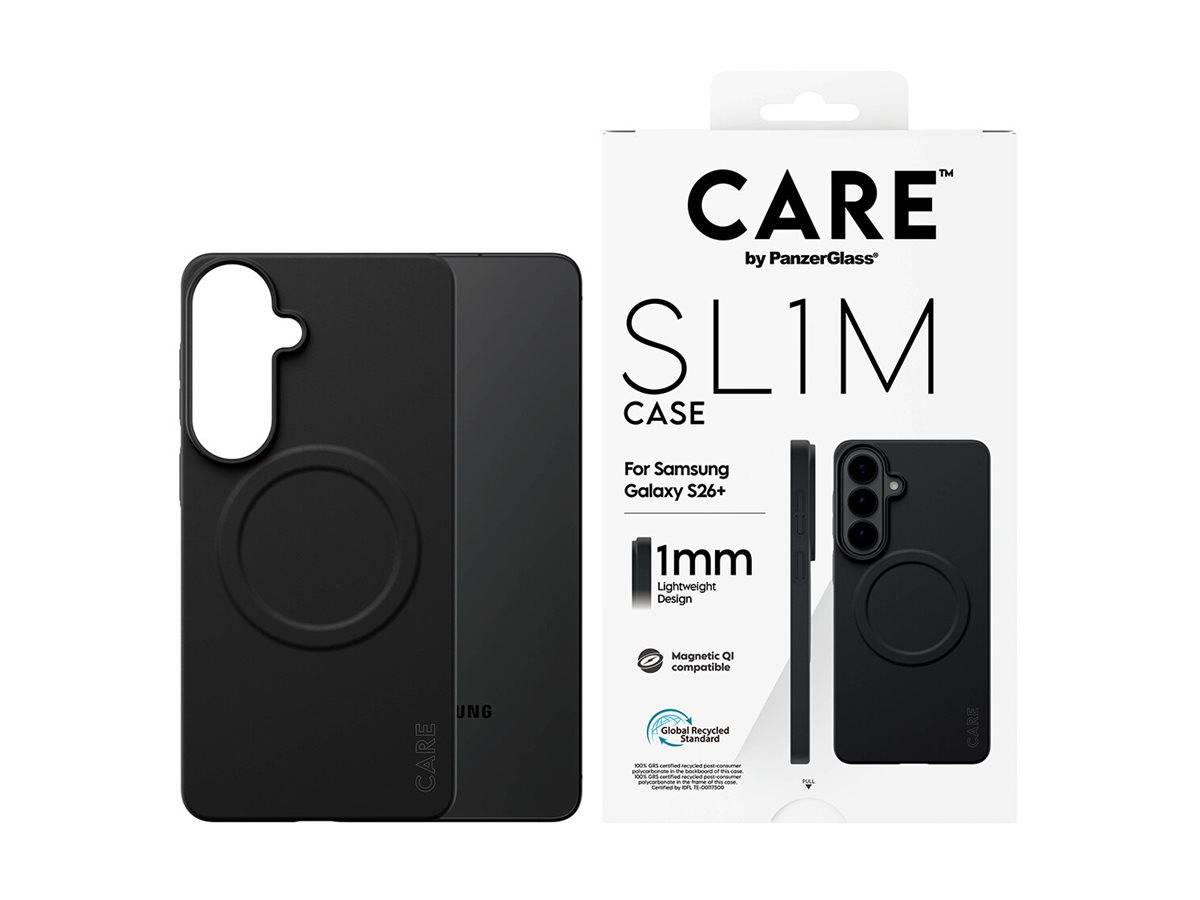 PanzerGlass CARE by PanzerGlass SL1M - Hintere Abdeckungfür Mobiltelefon - Qi -