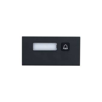 Dahua - VTO4202FB-MB1 - 1 Knopf Modul - Black, - 1 Klingel / 1 Knopf Modul - Material: Aluminium - IP65, IK07