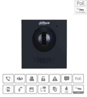 Dahua - VTO4202FB-P-S3 - Kamera Modul - Hybrid - Black, - Modulare Gegensprechanlage - IP oder 2-Draht (Hybrid) - 2MP C