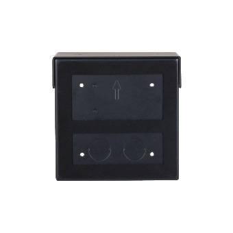 Dahua - VTM76 - 1 Modul Aufputz Regendach - Black, - 1 Modul Aufputz Regendach - Material: Aluminium - Abmessungen (HxB
