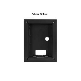 Dahua - VTM114-Black - Unterputz Box, - Unterputz Box für VTO2202F-P/-S2-Black - Material: Aluminium - Zwei Komponenten