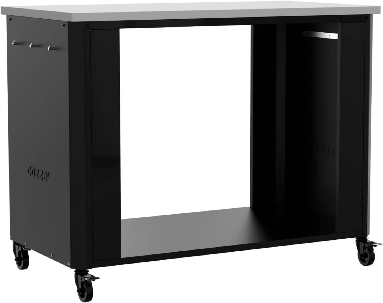 COZZE Outdoor Küchentisch 115 mit 4 robusten Rädern