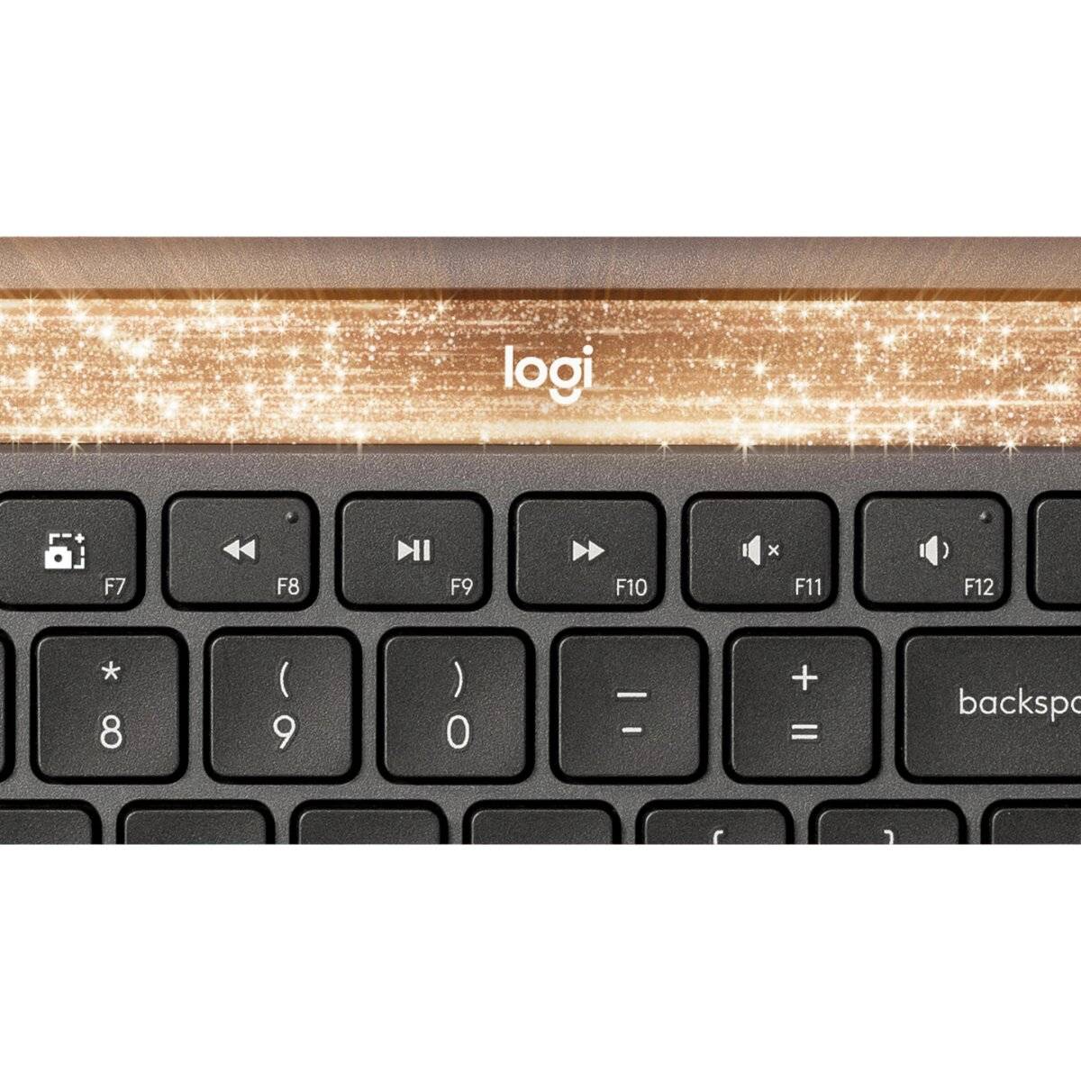 Logitech Signature Slim Solar+ K980 kabellose Tastatur Solar LightCharge Bluetooth Easy Switch Ziffernblock