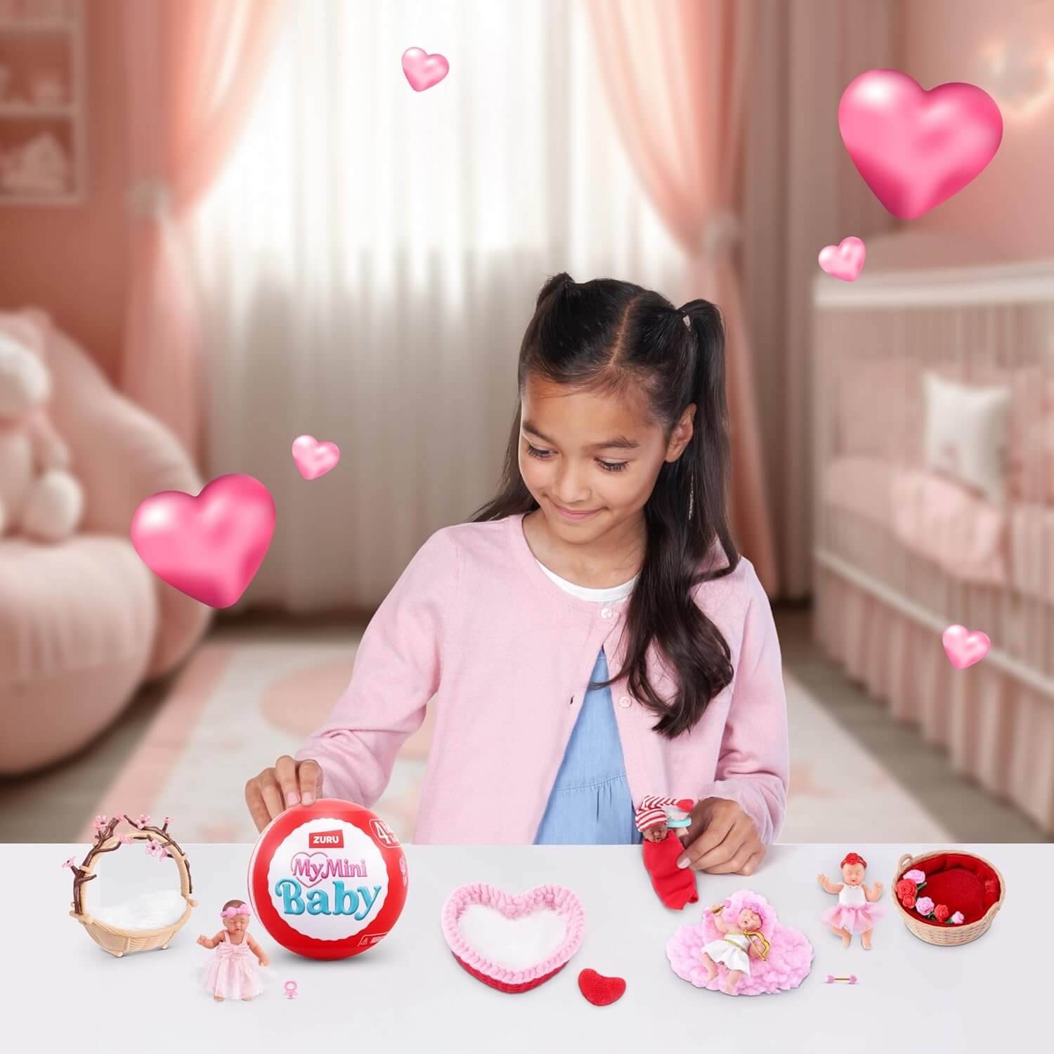 ZURU 77759 - My Mini Baby Sweet Hearts - Überraschungs-Kugel