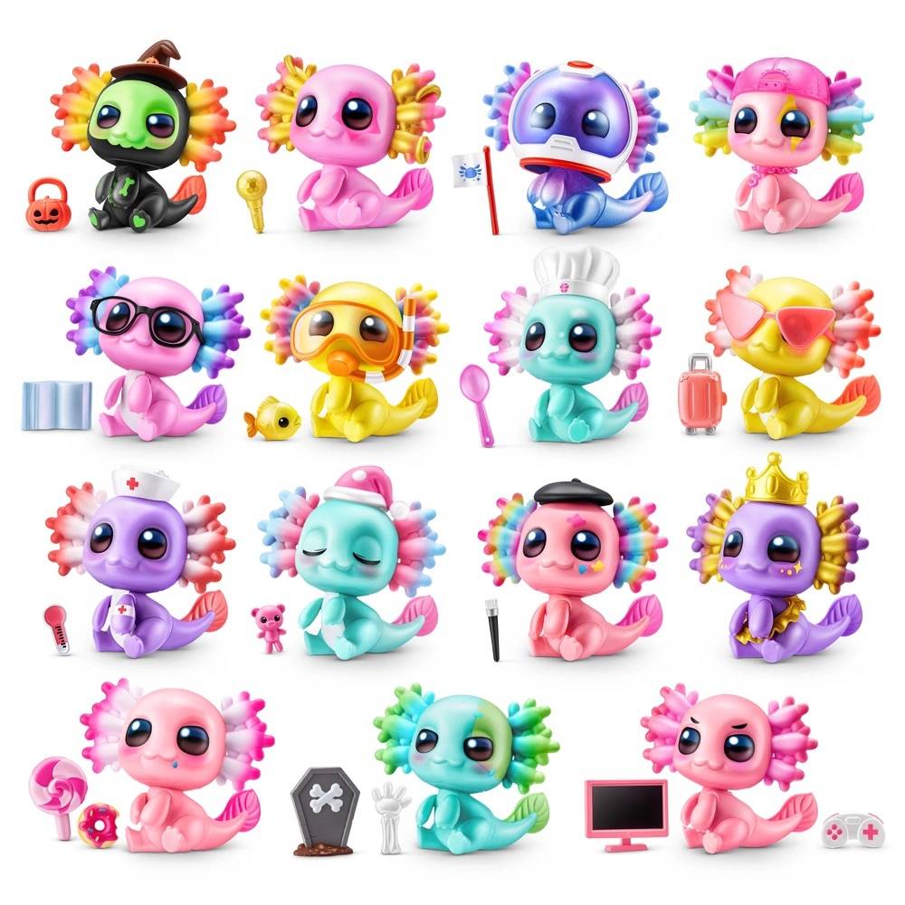 ZURU 77650 - 5 Surprise A-Lot-A Axolotls - Überraschungskugel (2er Set)