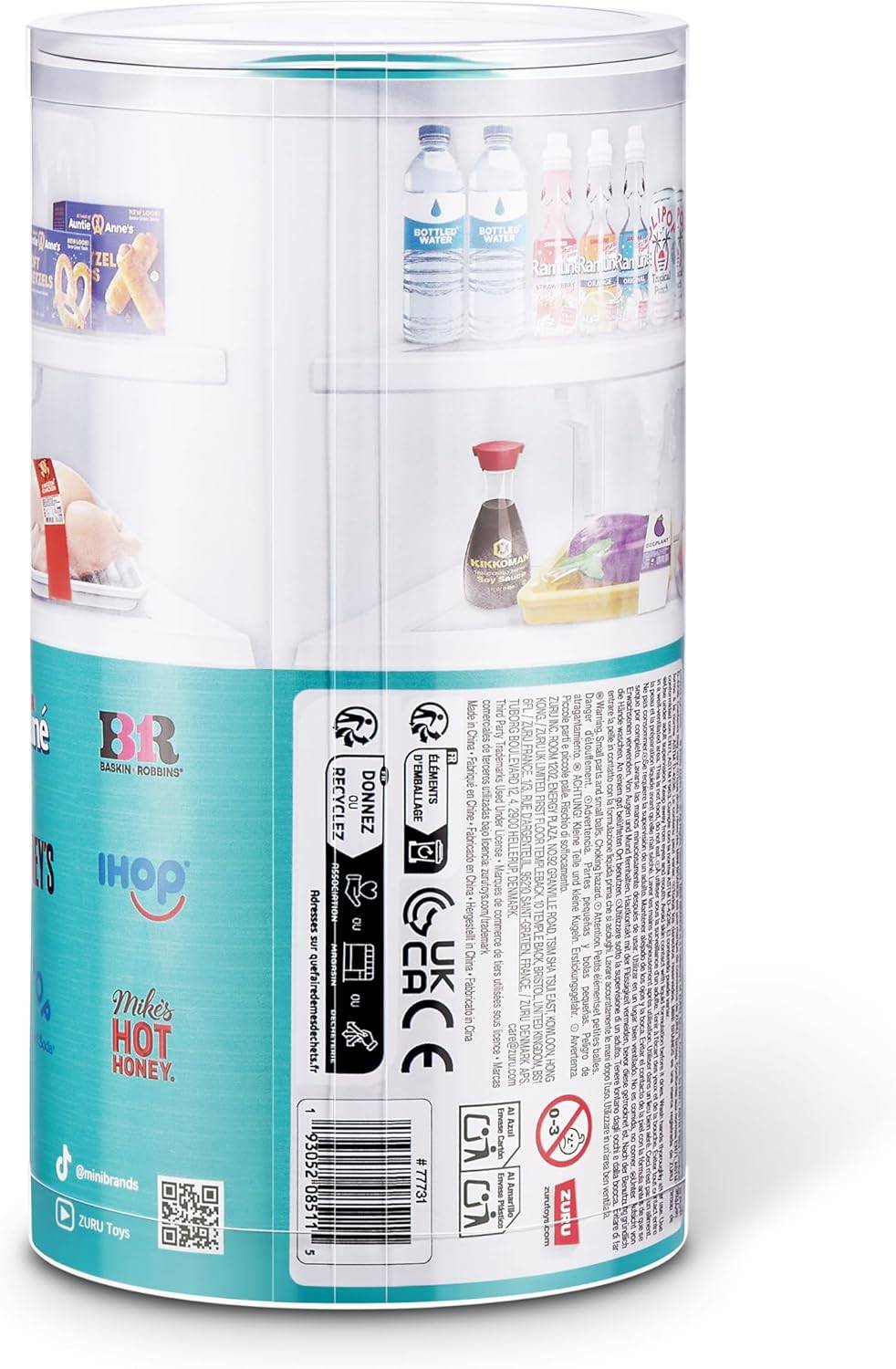 ZURU 77731 - Mini Brands Fill the Fridge - Überraschungskugel (2er Set)