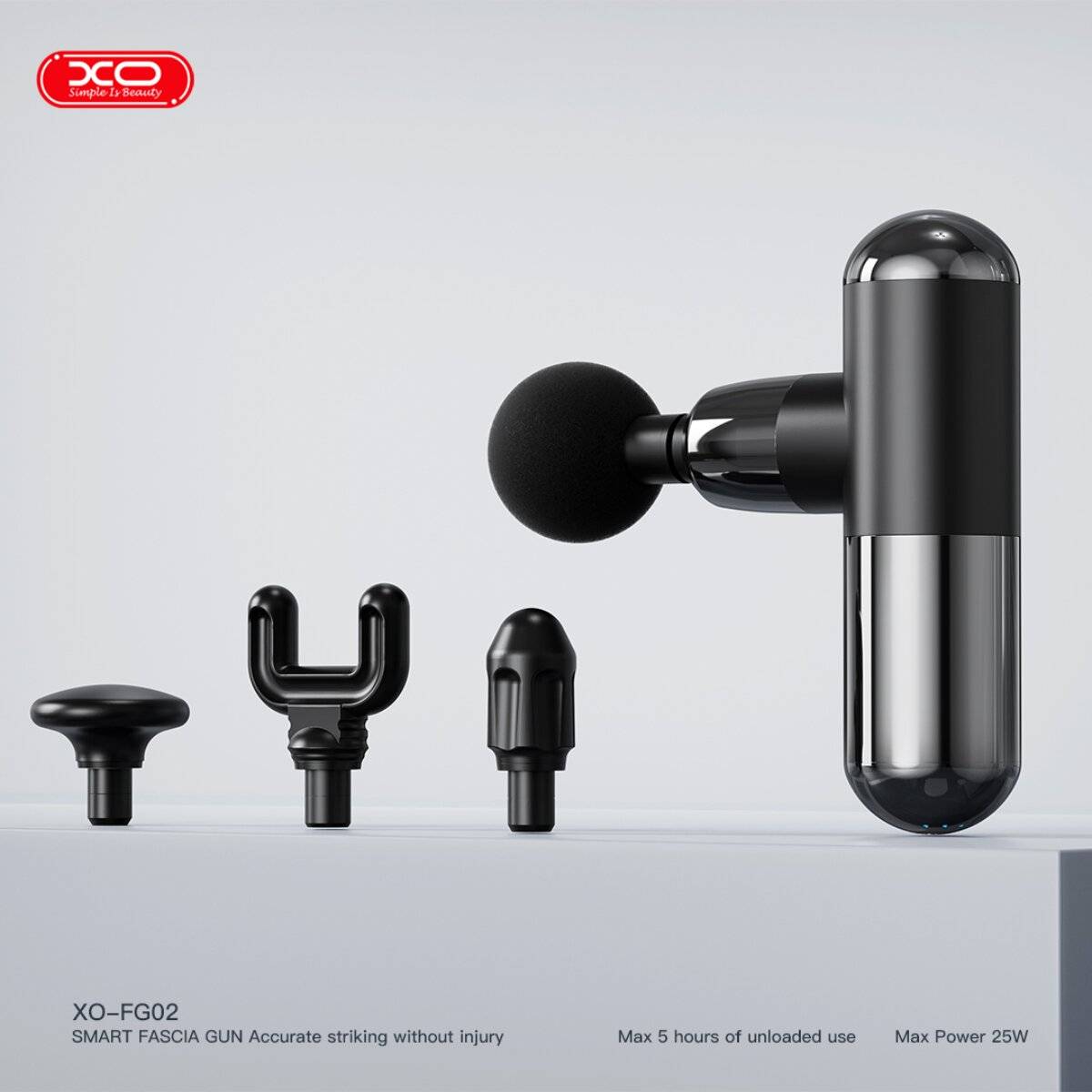 XO FG02 Elektrisches Körpermassagegerät mit 6 Intensitätsstufen