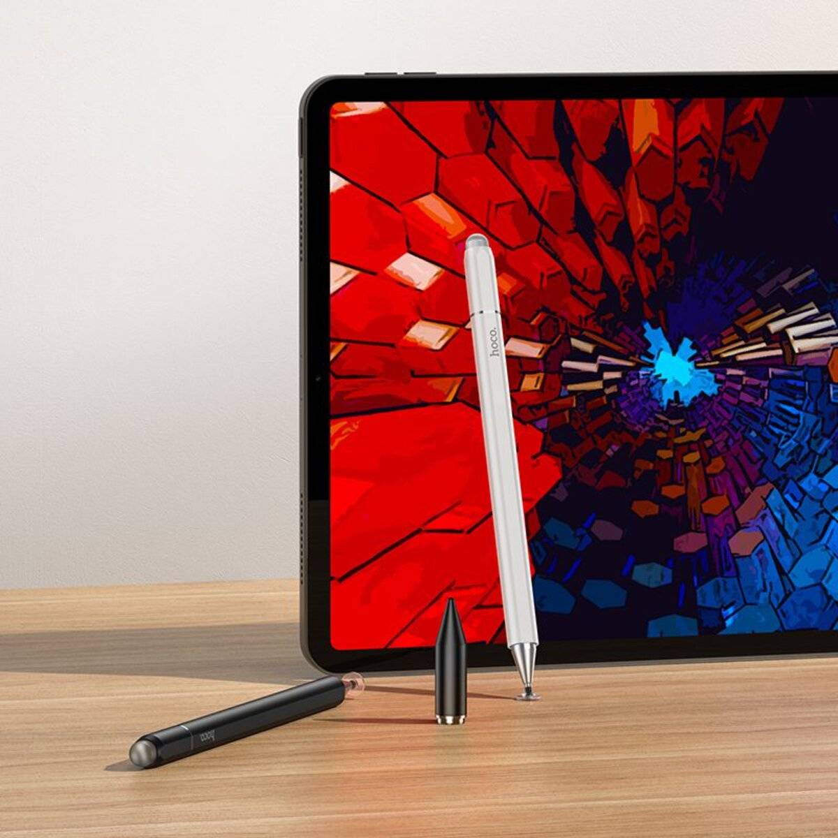 Hoco GM111 3in1 Passiver Eingabestift für Tablet und Smartphone Weiß