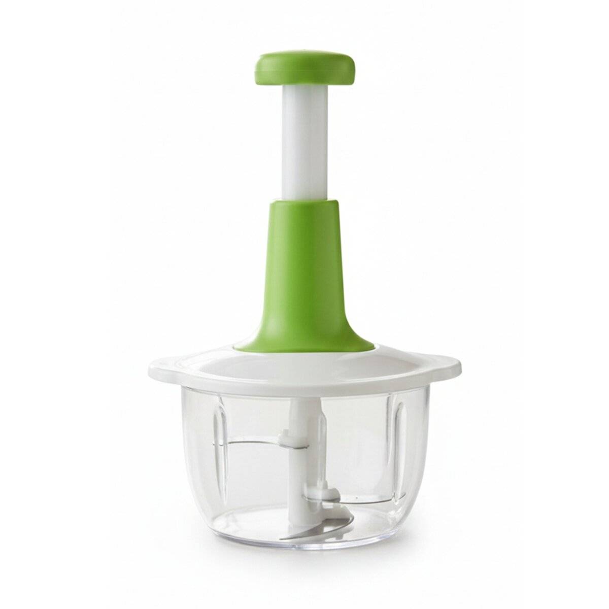 Manueller Multischneider & Zerkleinerer - 1000 ml, Weiß-Grün