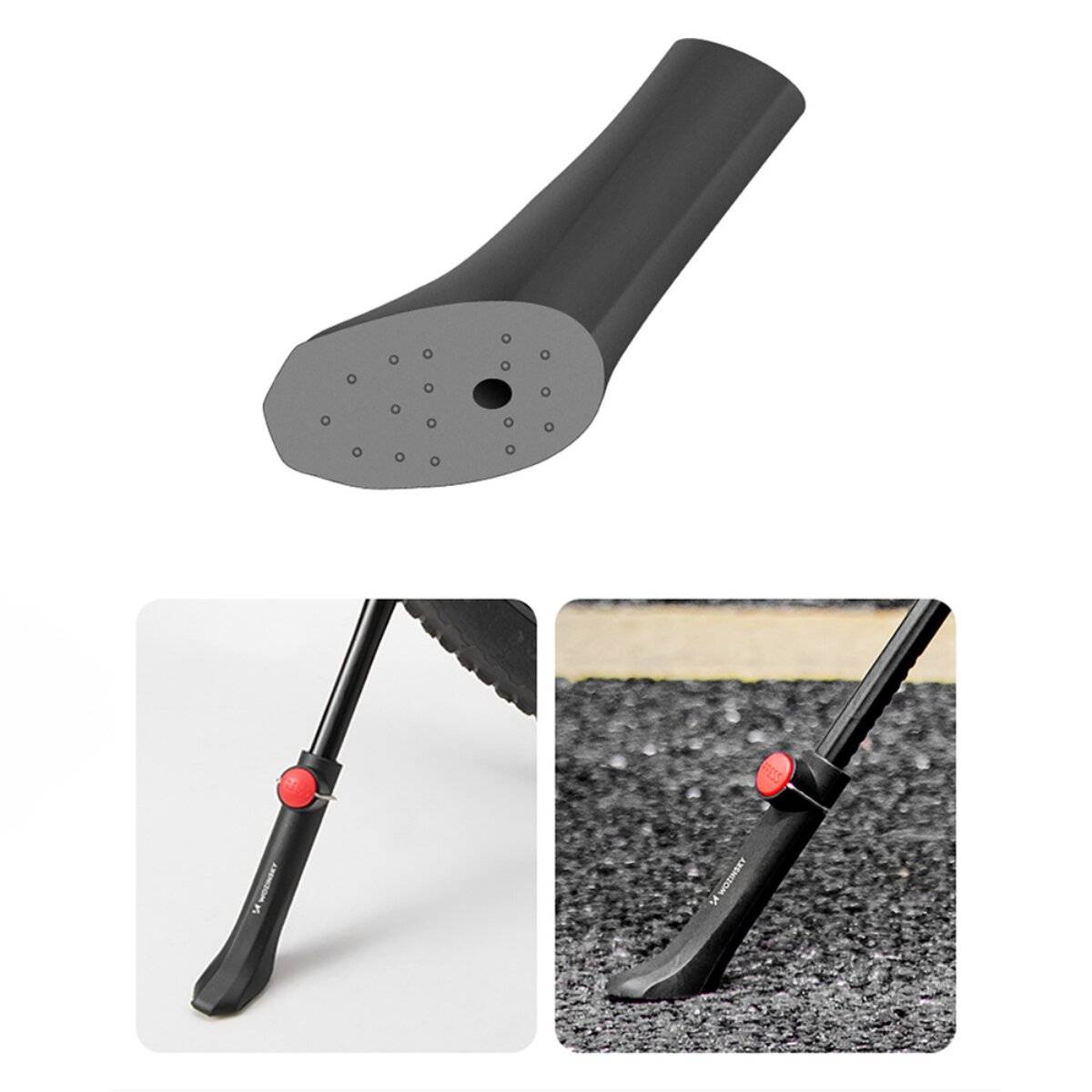 Wozinsky WSR-01 verstellbarer Fahrradständer 24 bis 29 Zoll Aluminium Schwarz