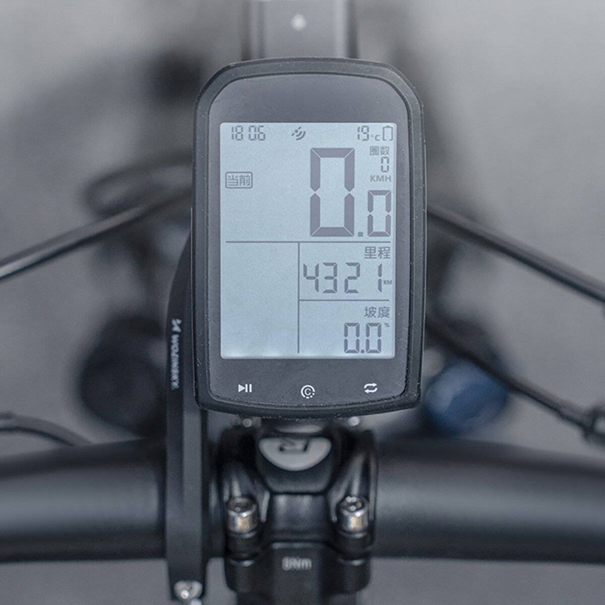 Wozinsky WUG-01B Garmin Fahrradhalterung Lenker 25,4/31,8 mm Schwarz