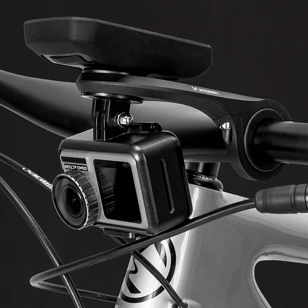 Wozinsky WUG-01B Garmin Fahrradhalterung Lenker 25,4/31,8 mm Schwarz