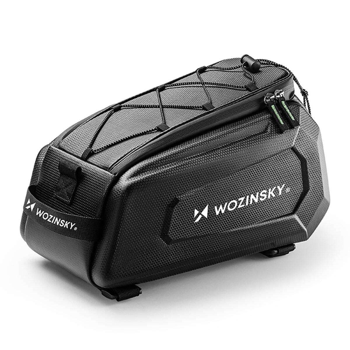 Wozinsky WSR-01B Fahrradtasche Gepäckträger 9 L wasserdicht Schwarz