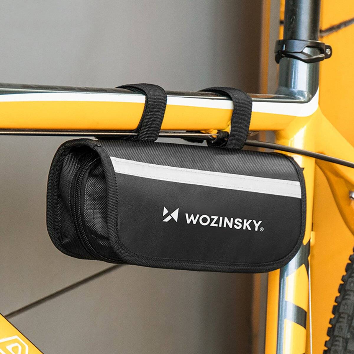 Wozinsky WMZ-01N 16-in-1 Fahrrad Multitool Set mit Pumpe Flickzeug Schwarz
