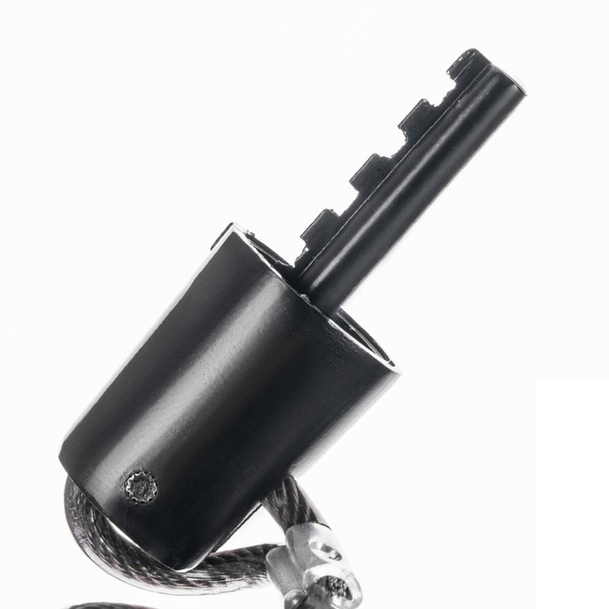 Wozinsky WBN-01R Kabelschloss 1,5 m 4-stellig wasserdicht Schwarz