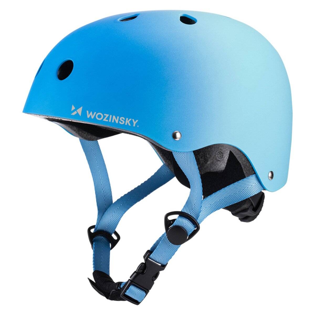 Wozinsky BMX/Scooter-Helm Größe S 4852 cm mit 360° Verstellrad Blau