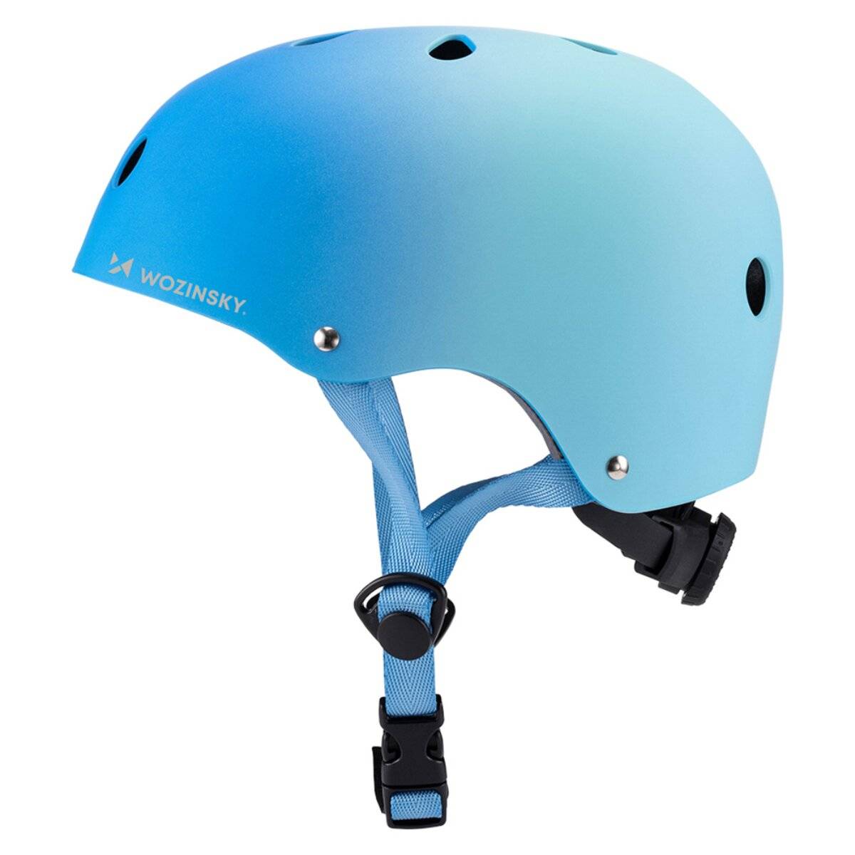 Wozinsky BMX/Scooter-Helm Größe S 4852 cm mit 360° Verstellrad Blau