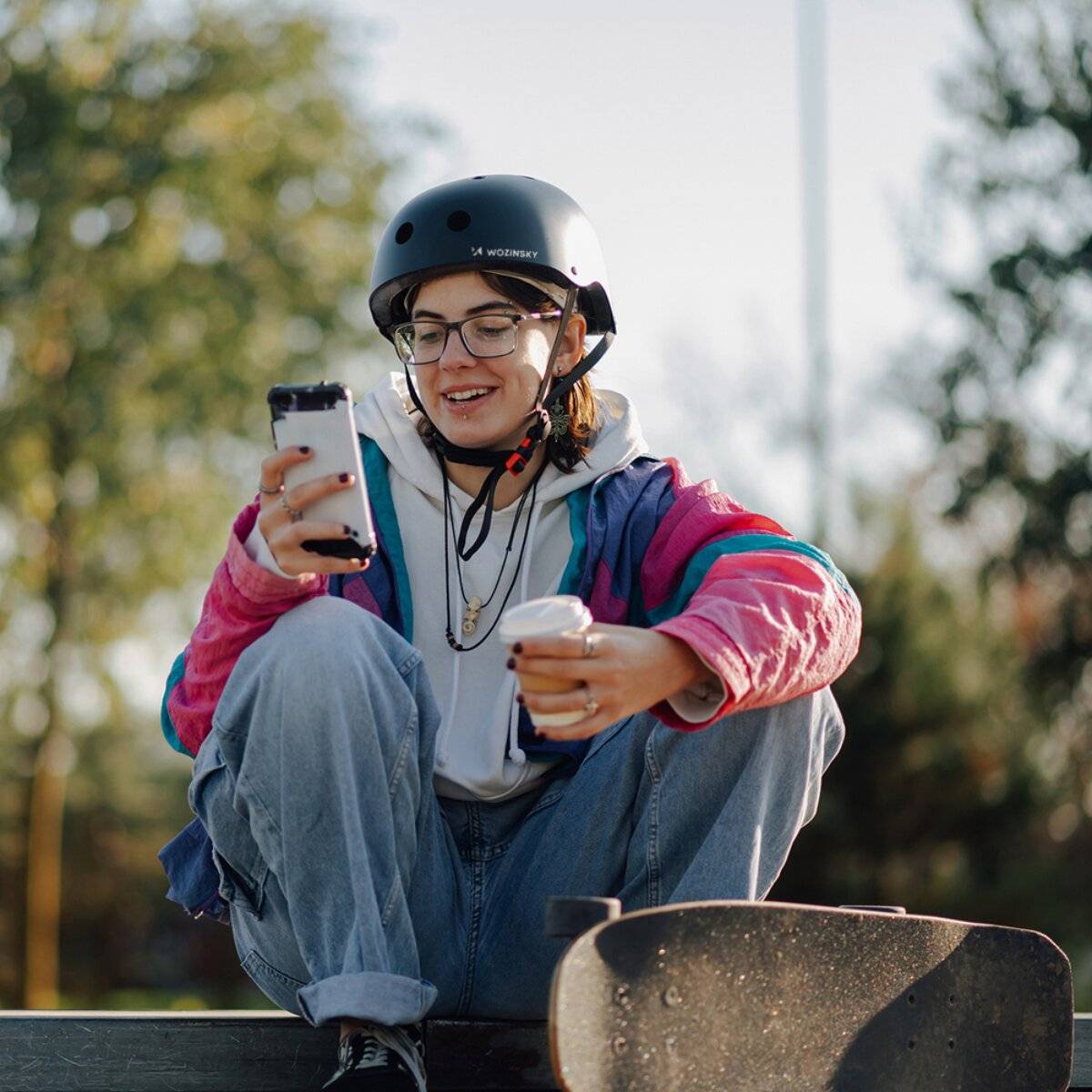 Wozinsky BMX/Scooter-Helm Größe S 4852 cm mit 360° Verstellrad Schwarz