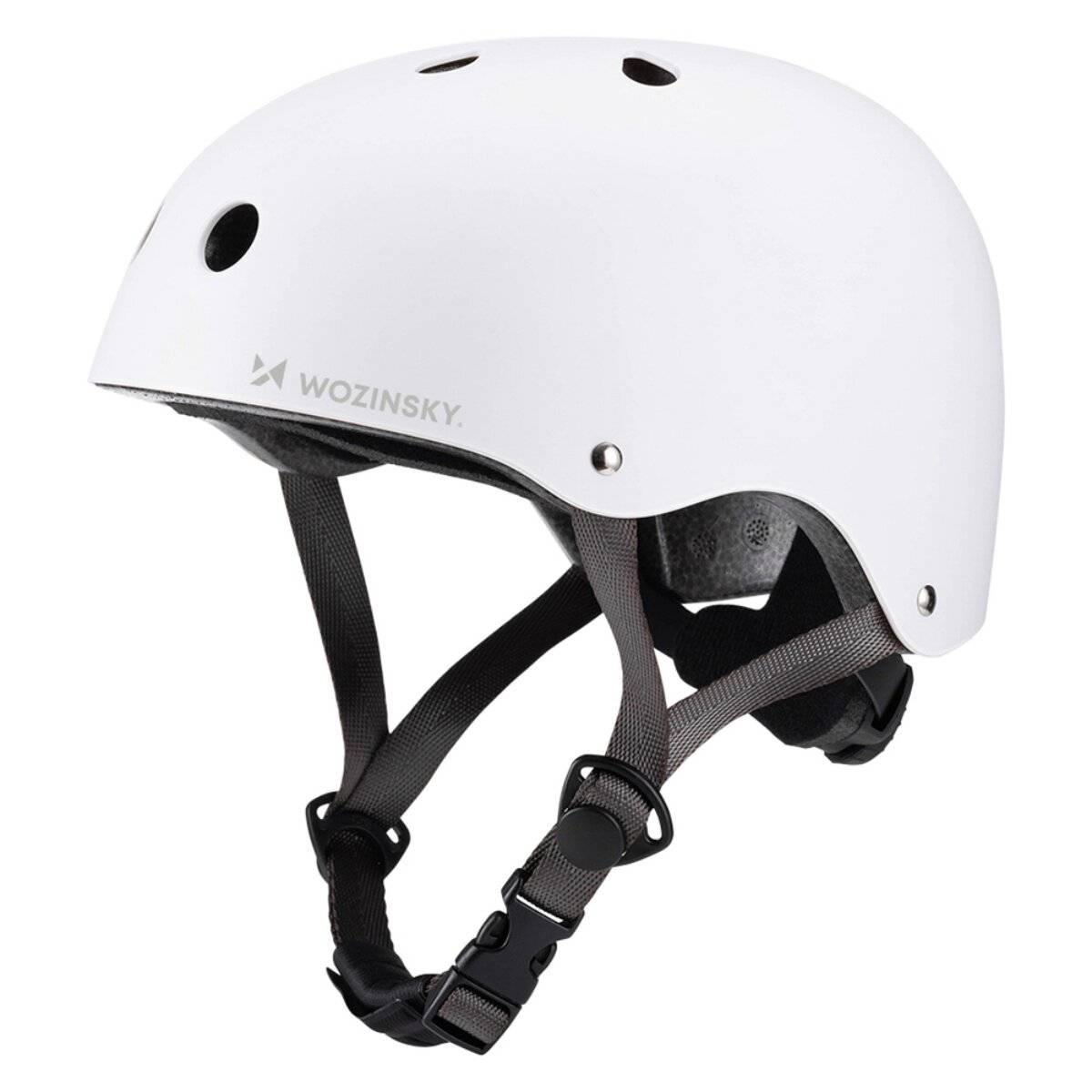 Wozinsky BMX/Scooter-Helm Größe S 4852 cm mit 360° Verstellrad Weiß