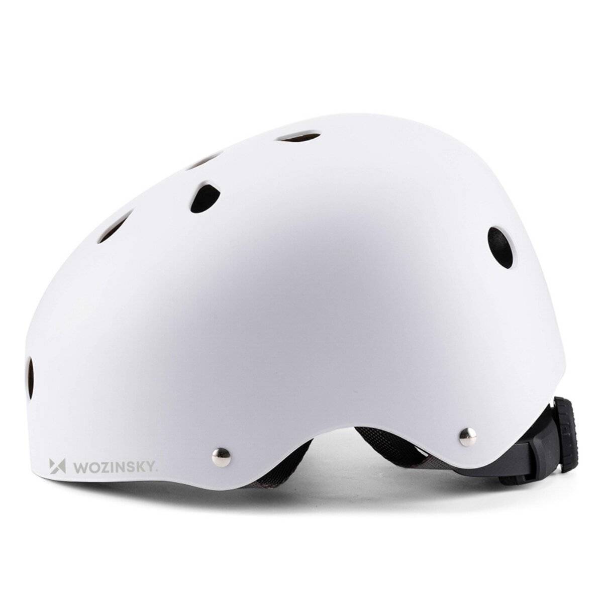 Wozinsky BMX/Scooter-Helm Größe S 4852 cm mit 360° Verstellrad Weiß