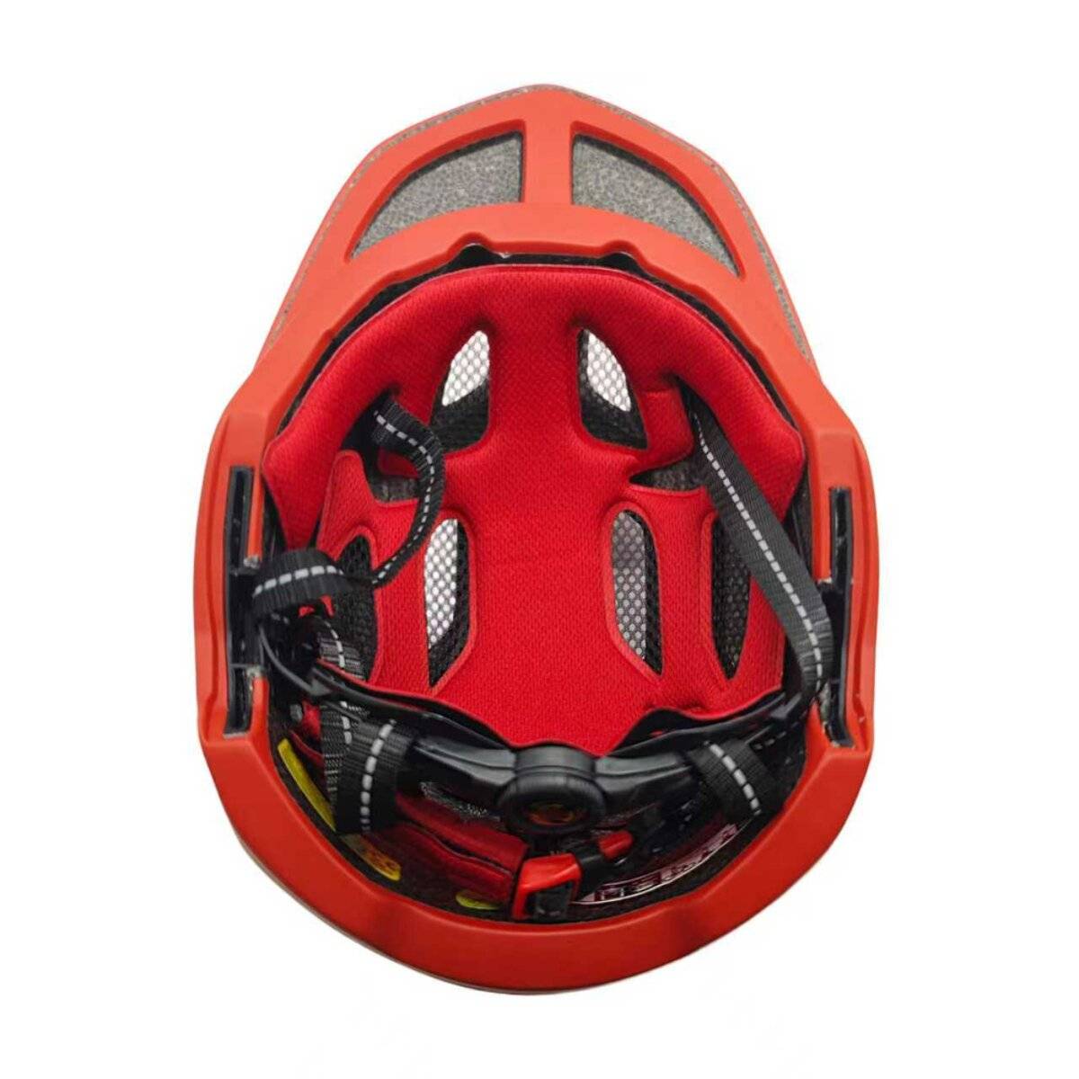 Wozinsky Kinder-Integralhelm mit USB-Rücklicht Größe S 5256 cm Rot Gelb