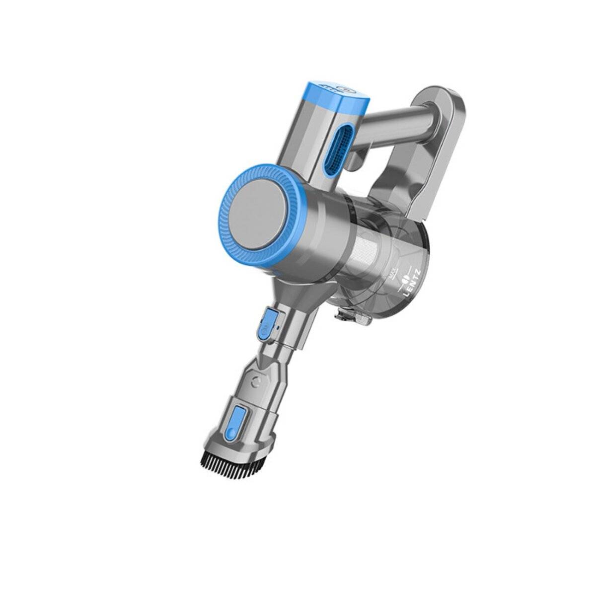 Lentz Akku-Staubsauger 22,2V mit faltbarem Saugrohr & 2-in-1-Bürste