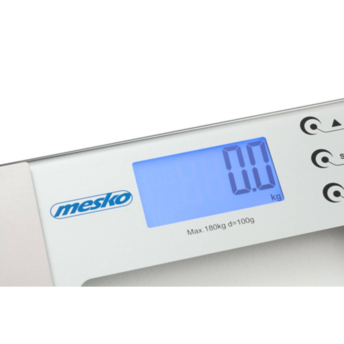 Mesko MS 8146 Elektrische Personenwaage mit Körperanalyse & LCD Display, bis 180 kg