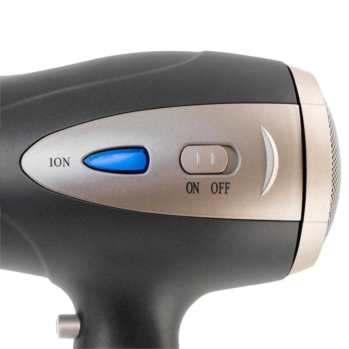 Adler AD 2248 Haartrockner in Champangergrau, 2400 W mit 3 Temperaturstufen