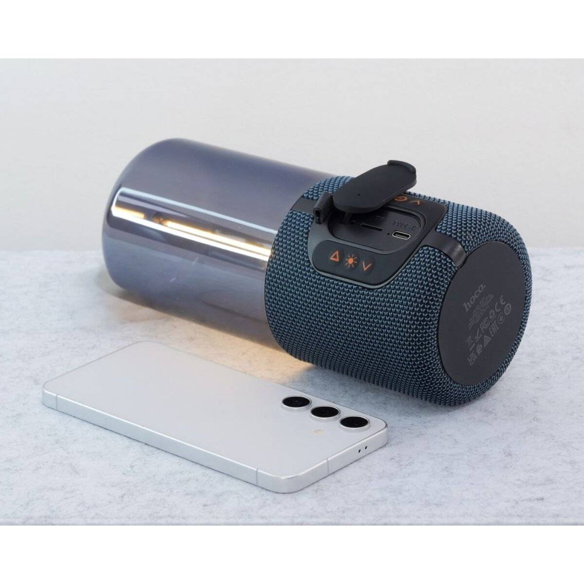 Hoco BS64 Bluetooth Lautsprecher 5 W IPX5 Wasserschutz Blau