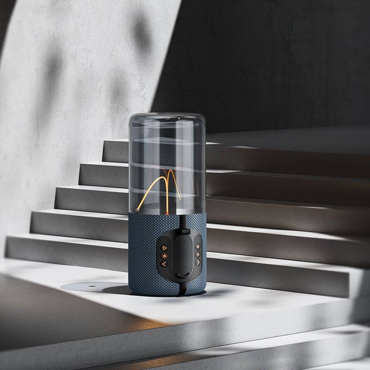 Hoco BS64 Bluetooth Lautsprecher 5 W IPX5 Wasserschutz Blau