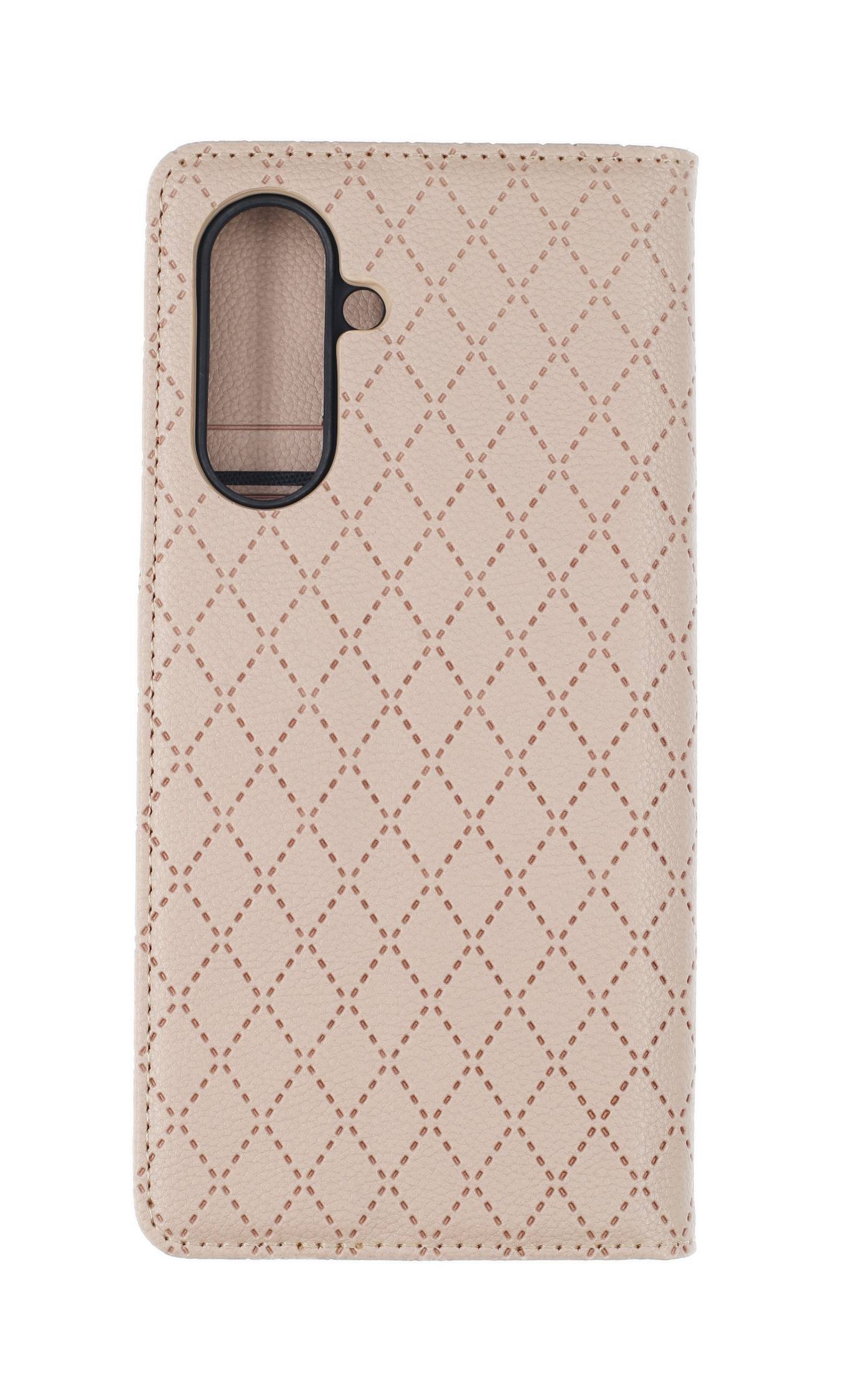 JAMCOVER Bookcase Style Beige für Samsung Galaxy A17, Galaxy A17 5G