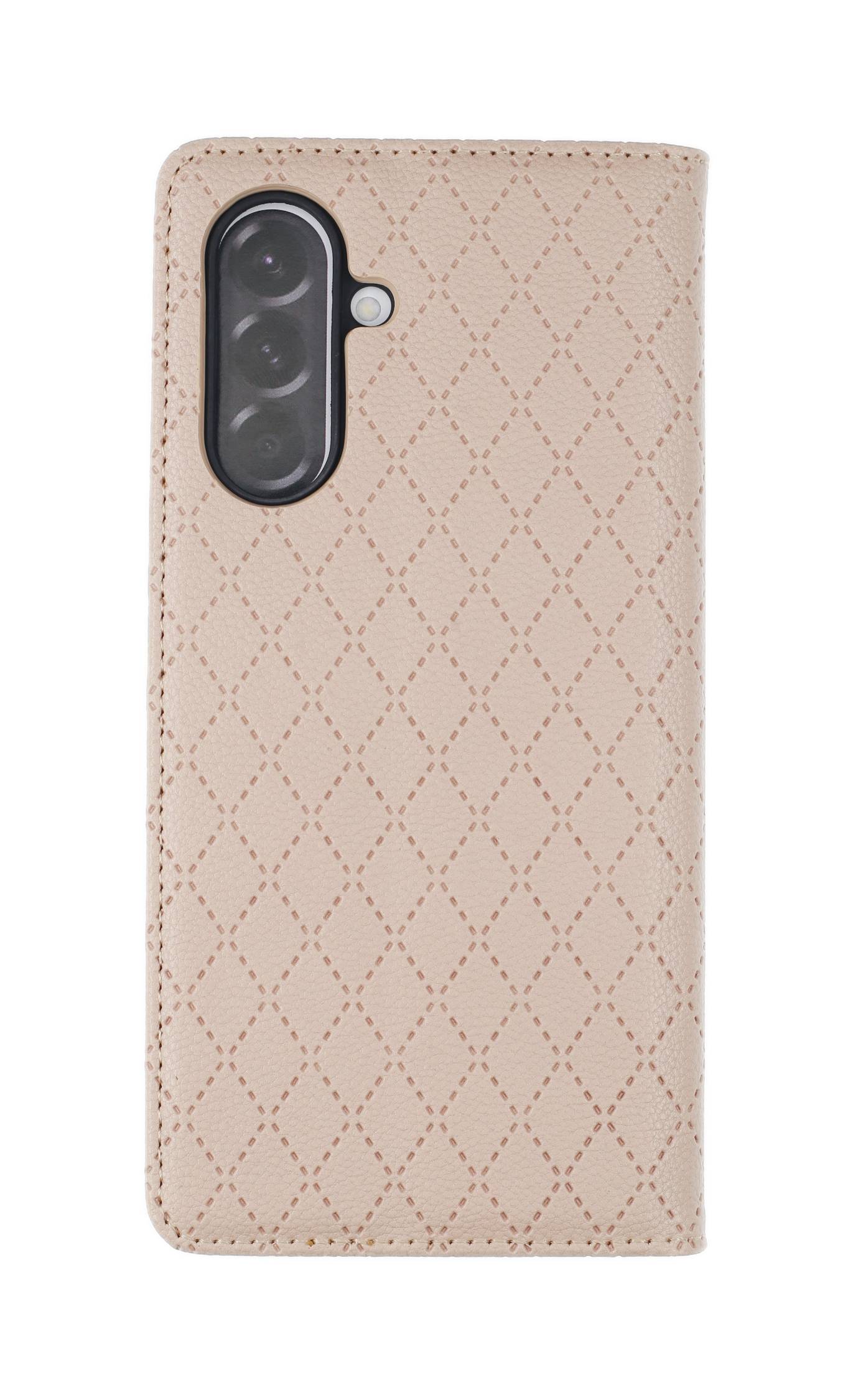 JAMCOVER Bookcase Style Beige für Samsung Galaxy A17, Galaxy A17 5G