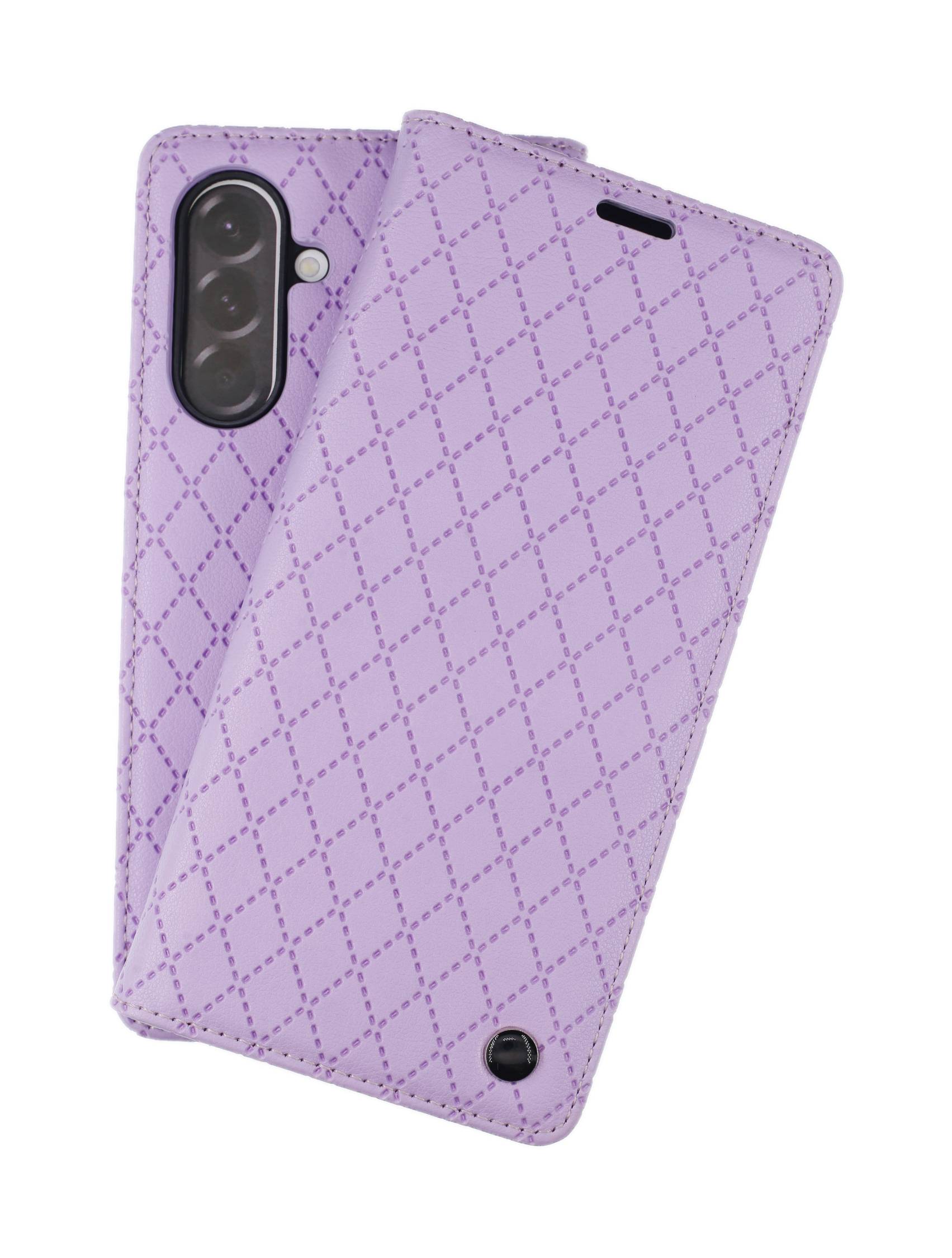 JAMCOVER Bookcase Style Violett für Samsung Galaxy A57 5G