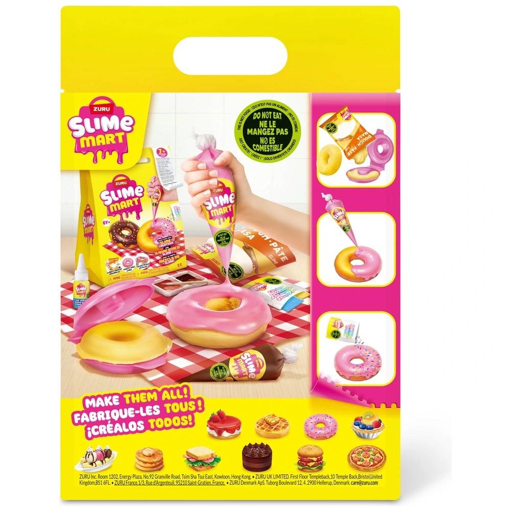 ZURU 15901B - Slime Mart Donuts - Schleim