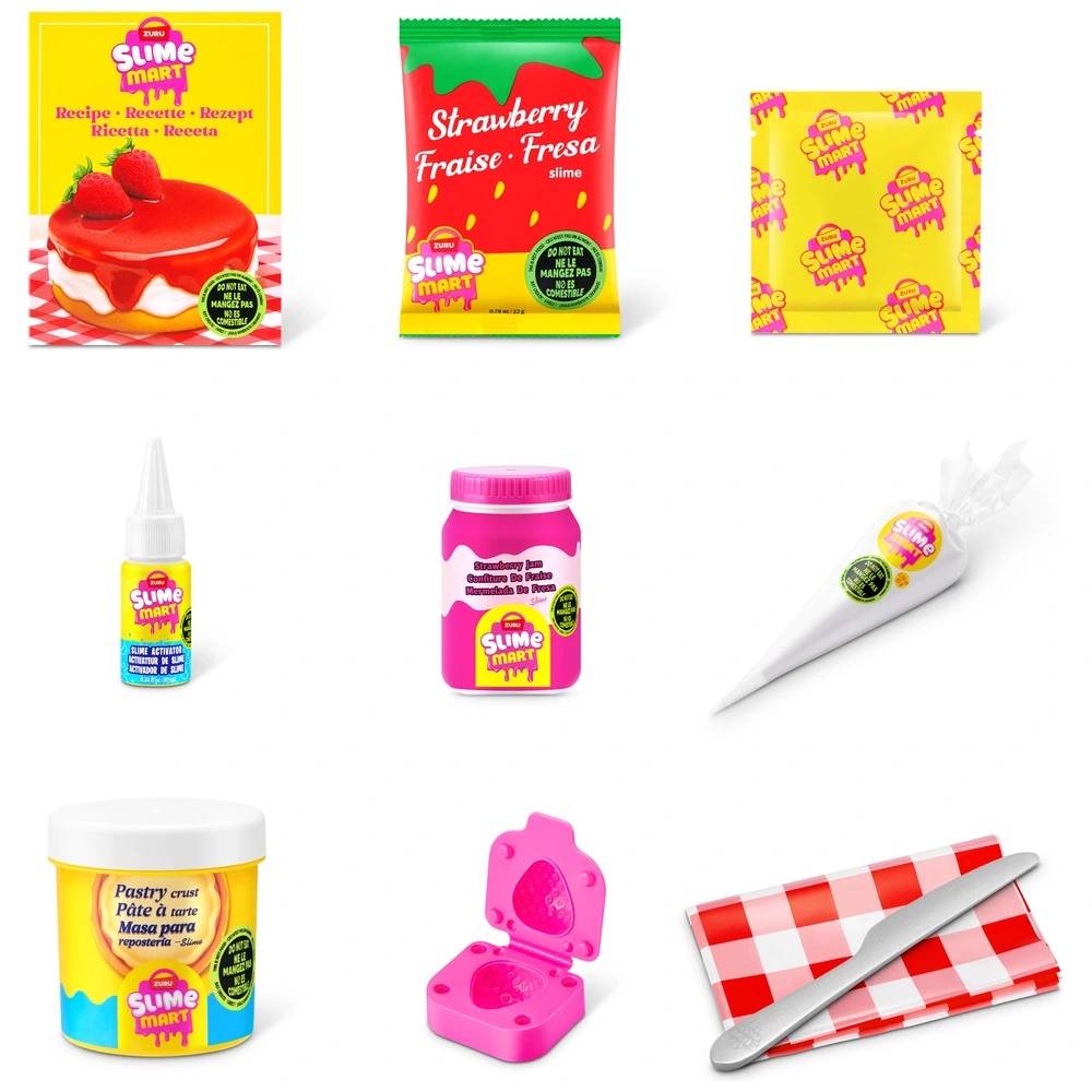 ZURU 15901A - Slime Mart Erdbeer-Käsekuchen - Schleim