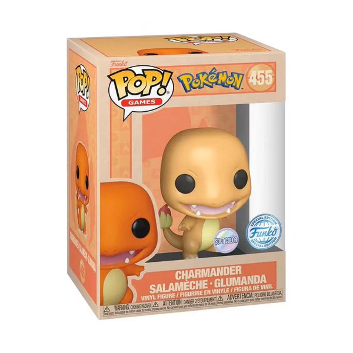 Funko Pop Games: Pokemon Charmander Sammelfigur aus Vinyl ab 3 Jahre