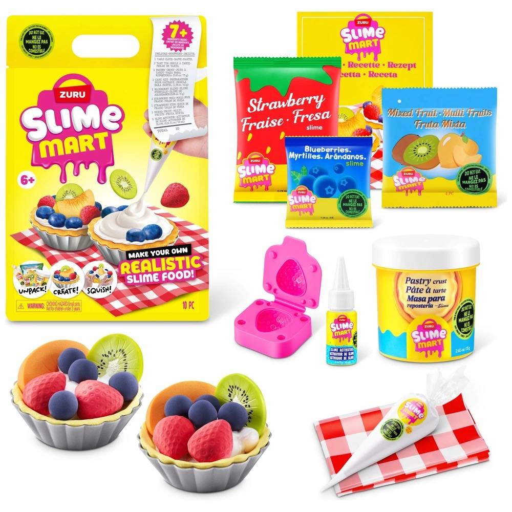ZURU 15901E - Slime Mart Obstkuchen - Schleim