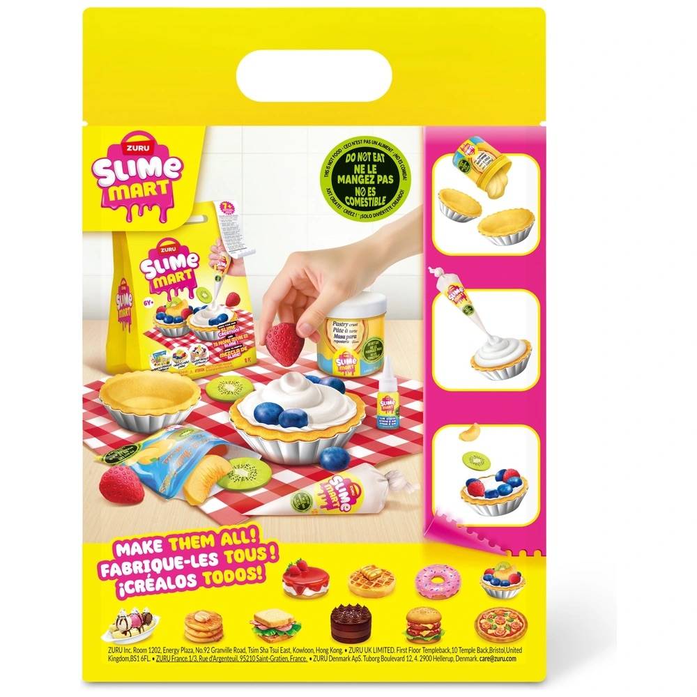 ZURU 15901E - Slime Mart Obstkuchen - Schleim