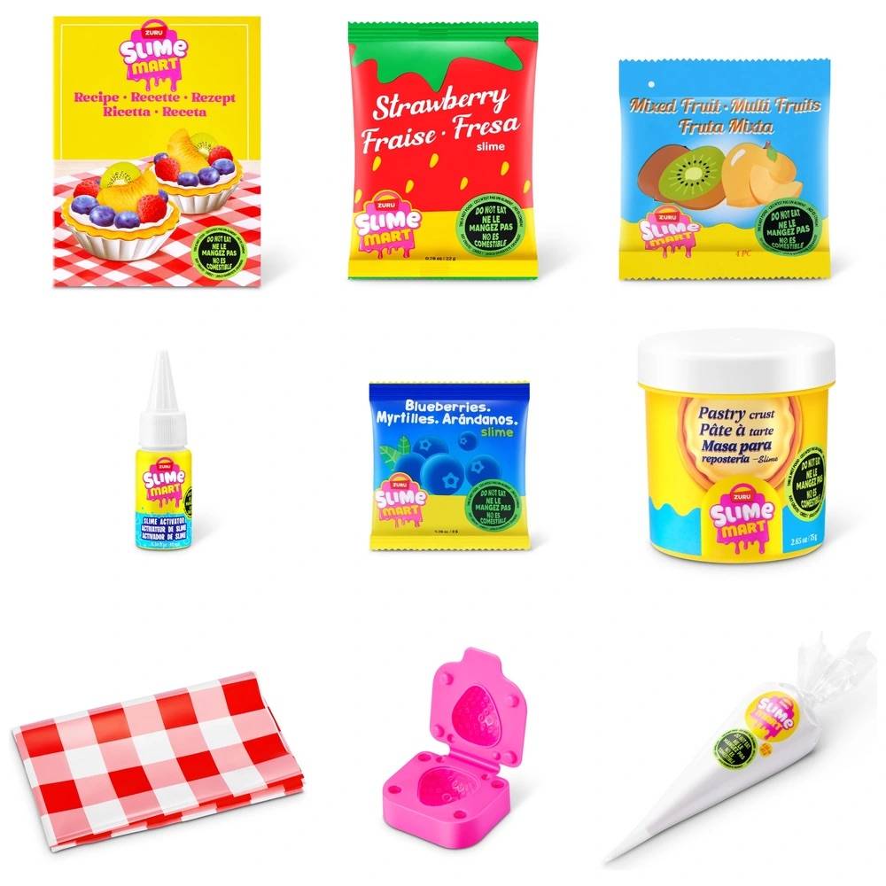 ZURU 15901E - Slime Mart Obstkuchen - Schleim