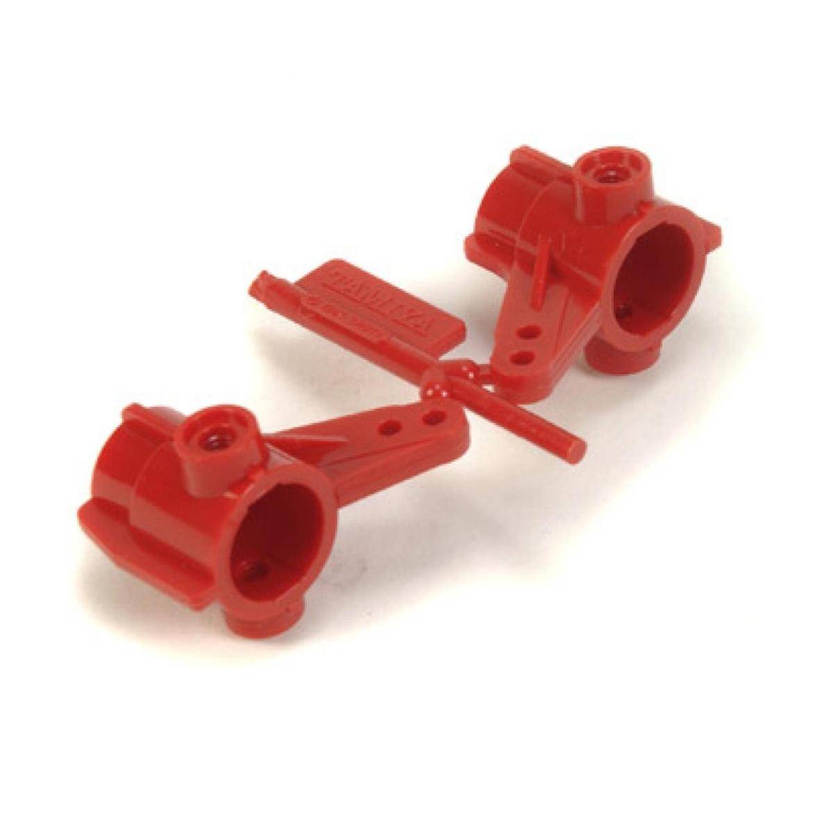 50648 - TA-01/DF-01 Achsschenkel (2) vorne rot