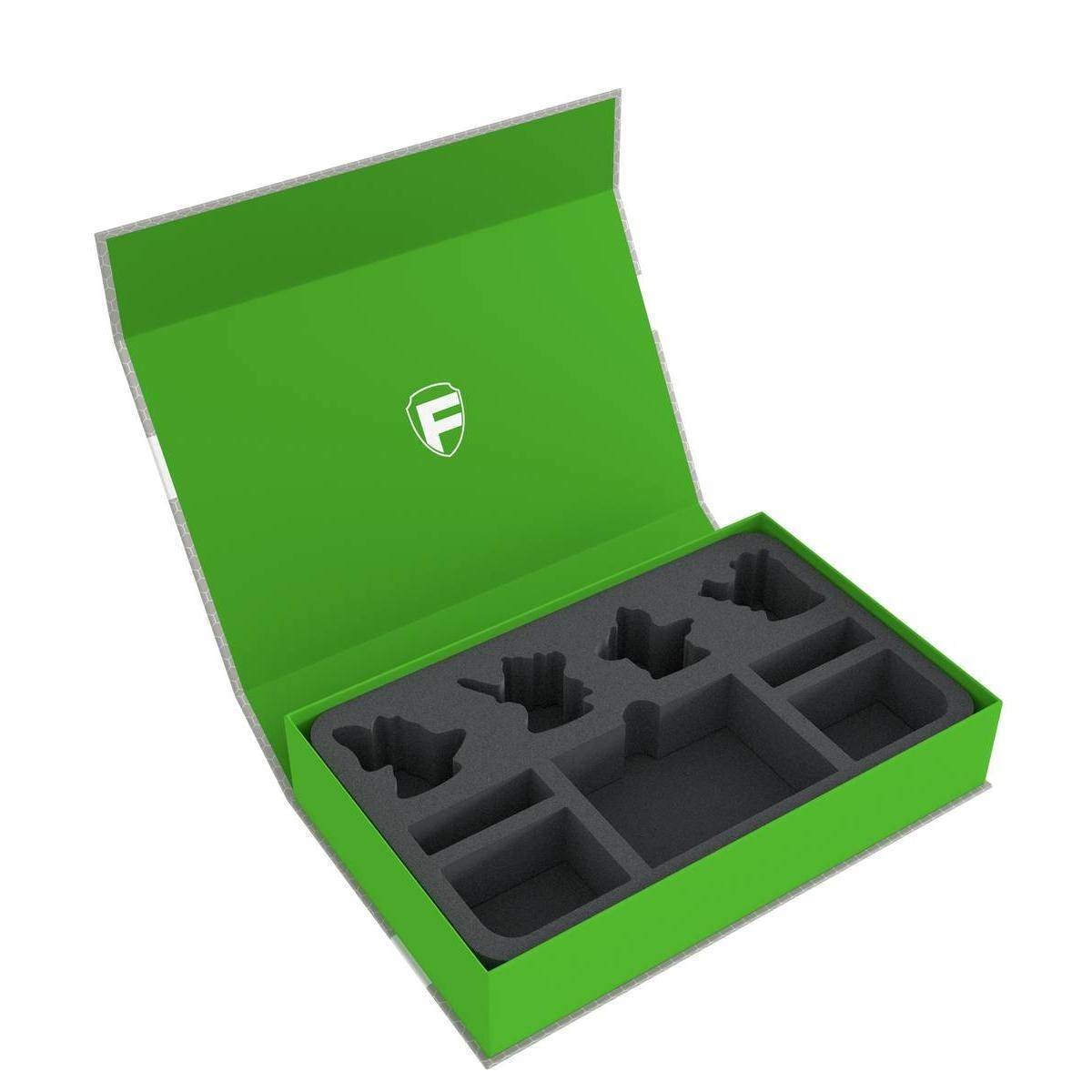 HSMB055P75 - Feldherr Magnetbox grün für Warhammer Underworlds: Direchasm - Khagras Verwüster